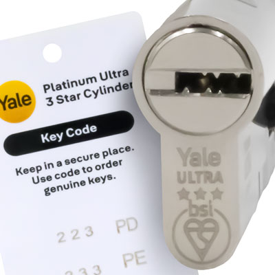 Choosing type of Yale Platinum euro cylinder door lock