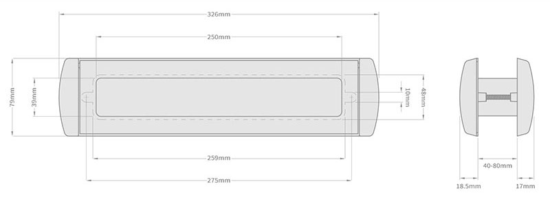 Dimensions of the new Omega 12