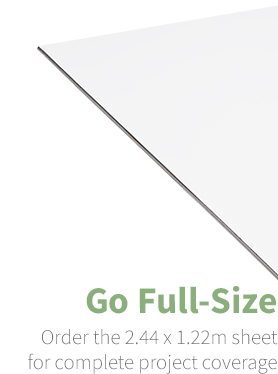 Aluminium Composite Render Panel Full Sheet