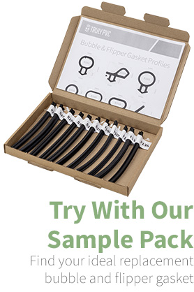 Window & Door Bubble & Flipper Gasket Sample Pack