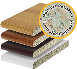 Moisture-Resistant Laminated Window Board