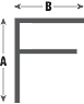 Aluminium f-section profile