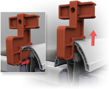 How to remove Ultraframe Glazing Bar Top Cappings with the Removal Tool